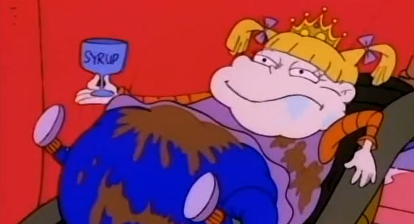 Fat Angelica Blank Meme Template