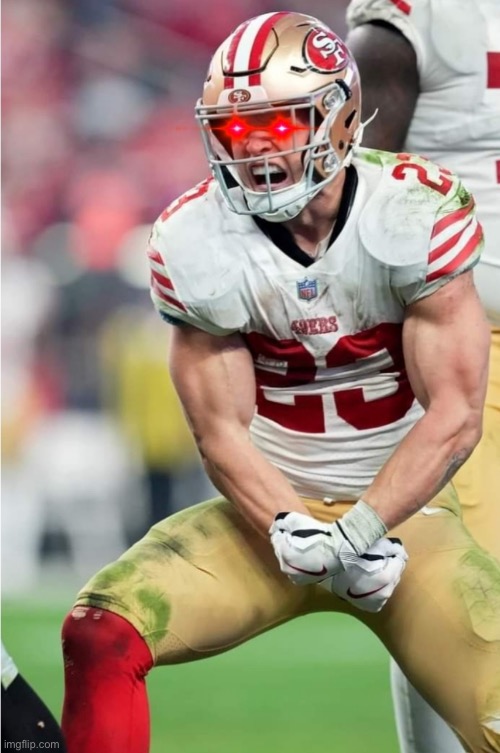 Christian McCaffrey | image tagged in christian mccaffrey | made w/ Imgflip meme maker