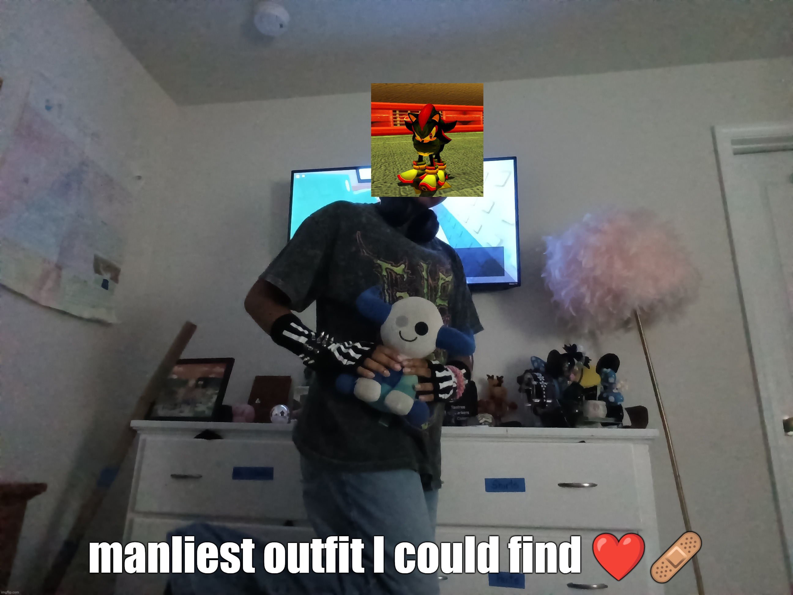 praying mom takes me thriving before school starts. | manliest outfit I could find ❤️‍🩹 | made w/ Imgflip meme maker
