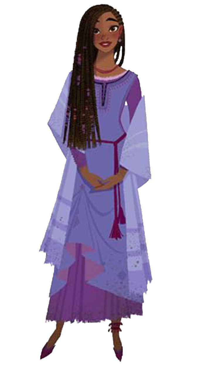 Asha (Disney's Wish 2023) Png Blank Meme Template