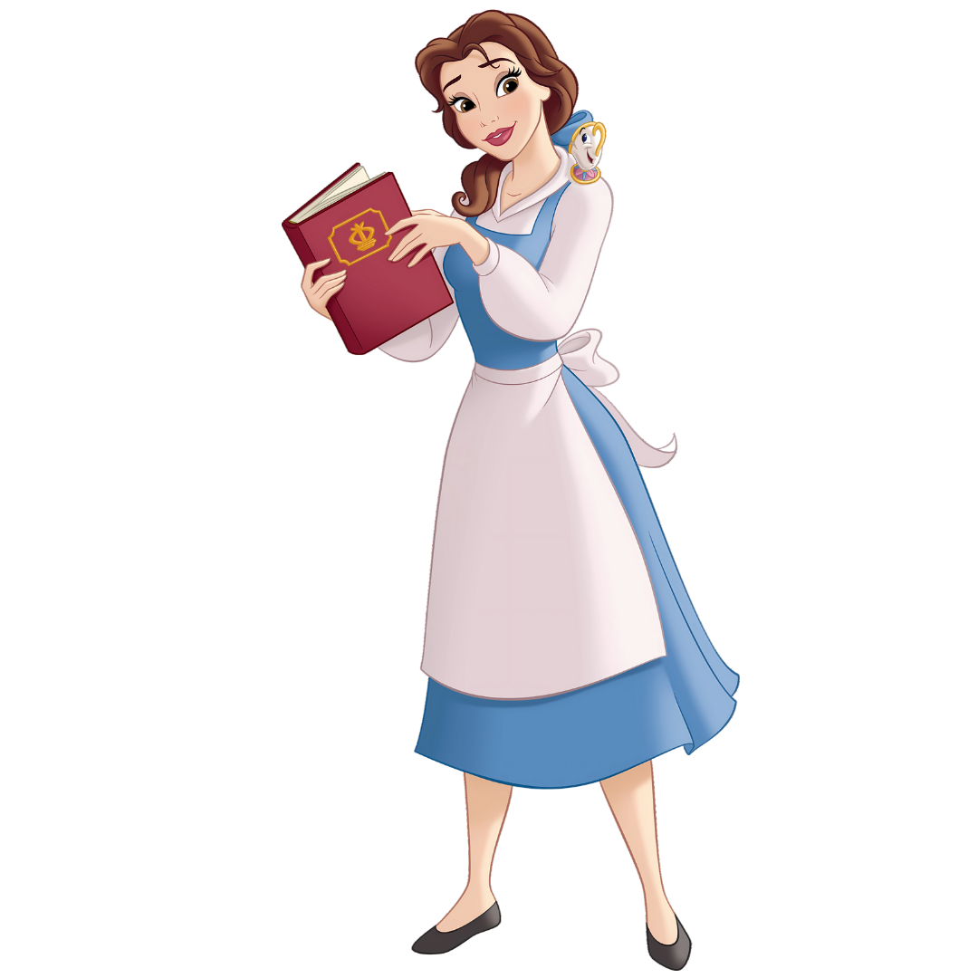 Belle beauty and the beast png Blank Meme Template