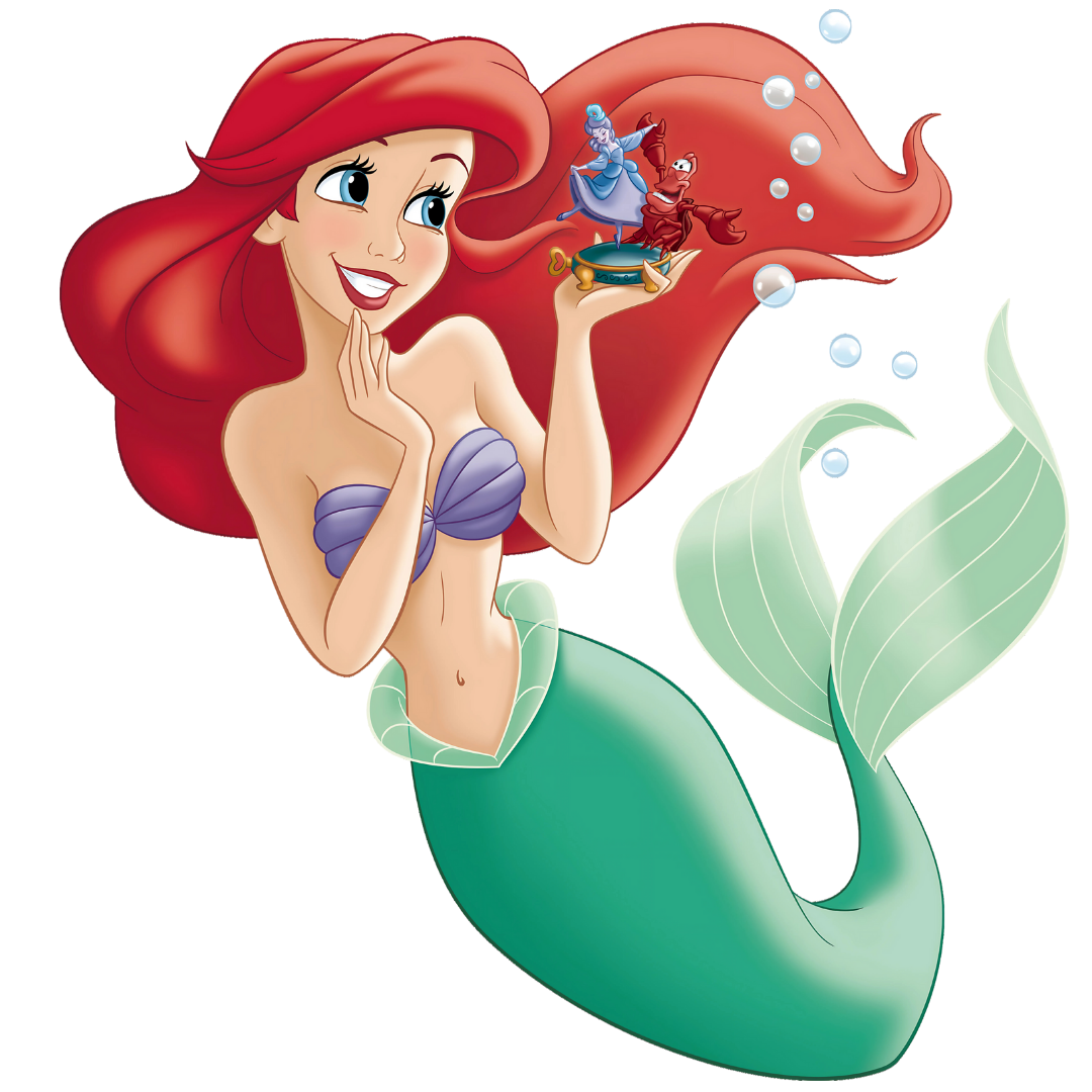 Ariel the little mermaid png Blank Meme Template