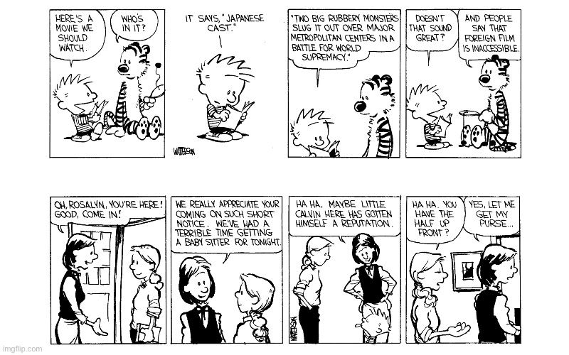 image tagged in calvin and hobbes,comics | made w/ Imgflip meme maker