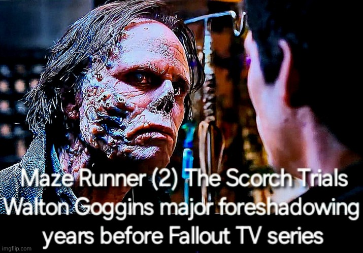 Major Forshadowing | image tagged in fallout,tv series | made w/ Imgflip meme maker