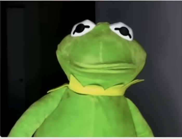 Kermit Blank Meme Template