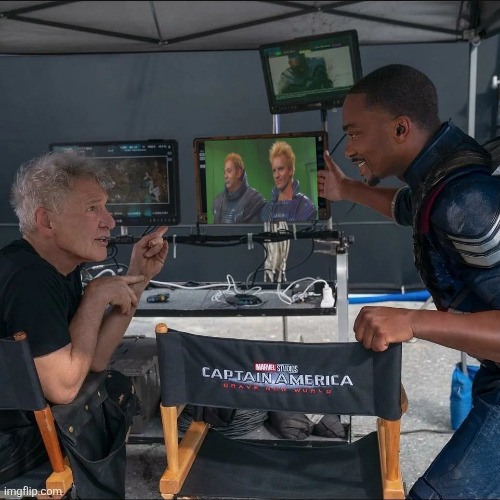 Captain America:BIFAR New World | image tagged in captain america movie set,dune | made w/ Imgflip meme maker