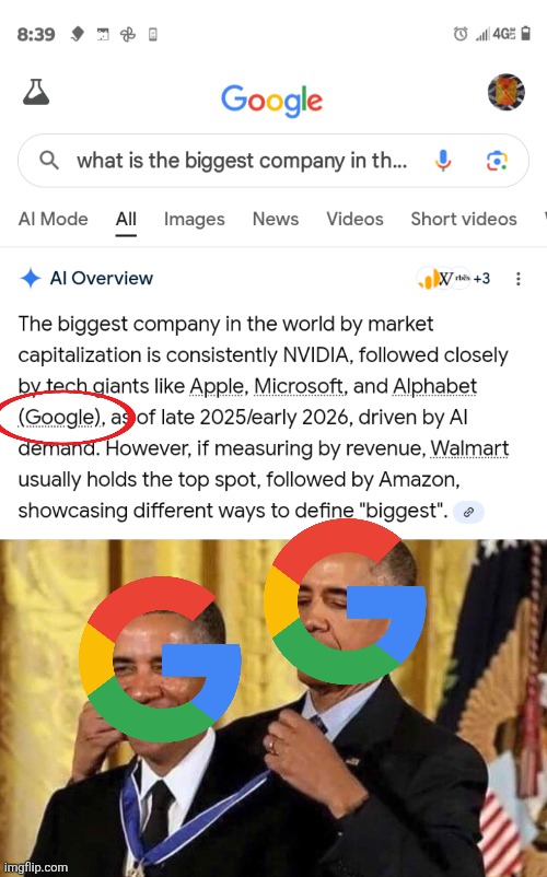 Google | image tagged in google,company | made w/ Imgflip meme maker