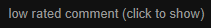 Low rated comment (click to show) Blank Meme Template