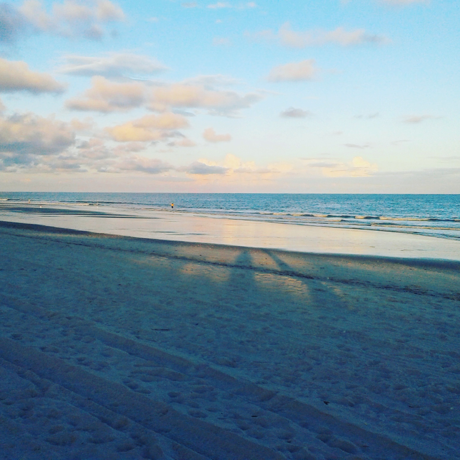 ocean sunset Blank Meme Template