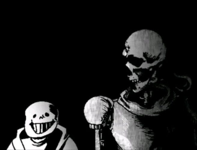 Realistic Papyrus staring at poorly detailed Sans | image tagged in realistic papyrus staring at poorly detailed sans | made w/ Imgflip meme maker