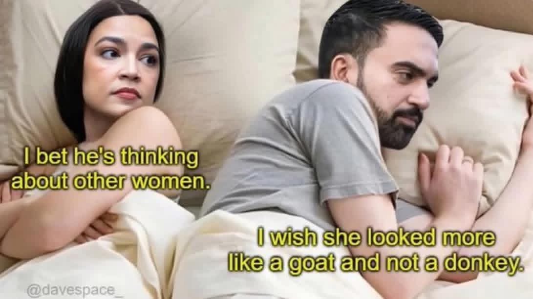 AOC and Mamdani Blank Meme Template