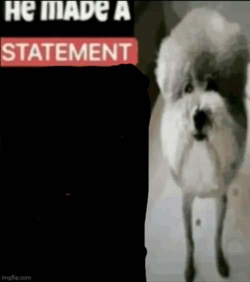 he made a statement so true | image tagged in he made a statement so true | made w/ Imgflip meme maker