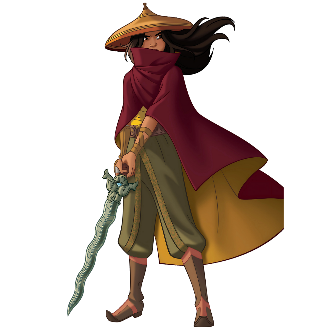 Raya and the last dragon png Blank Meme Template