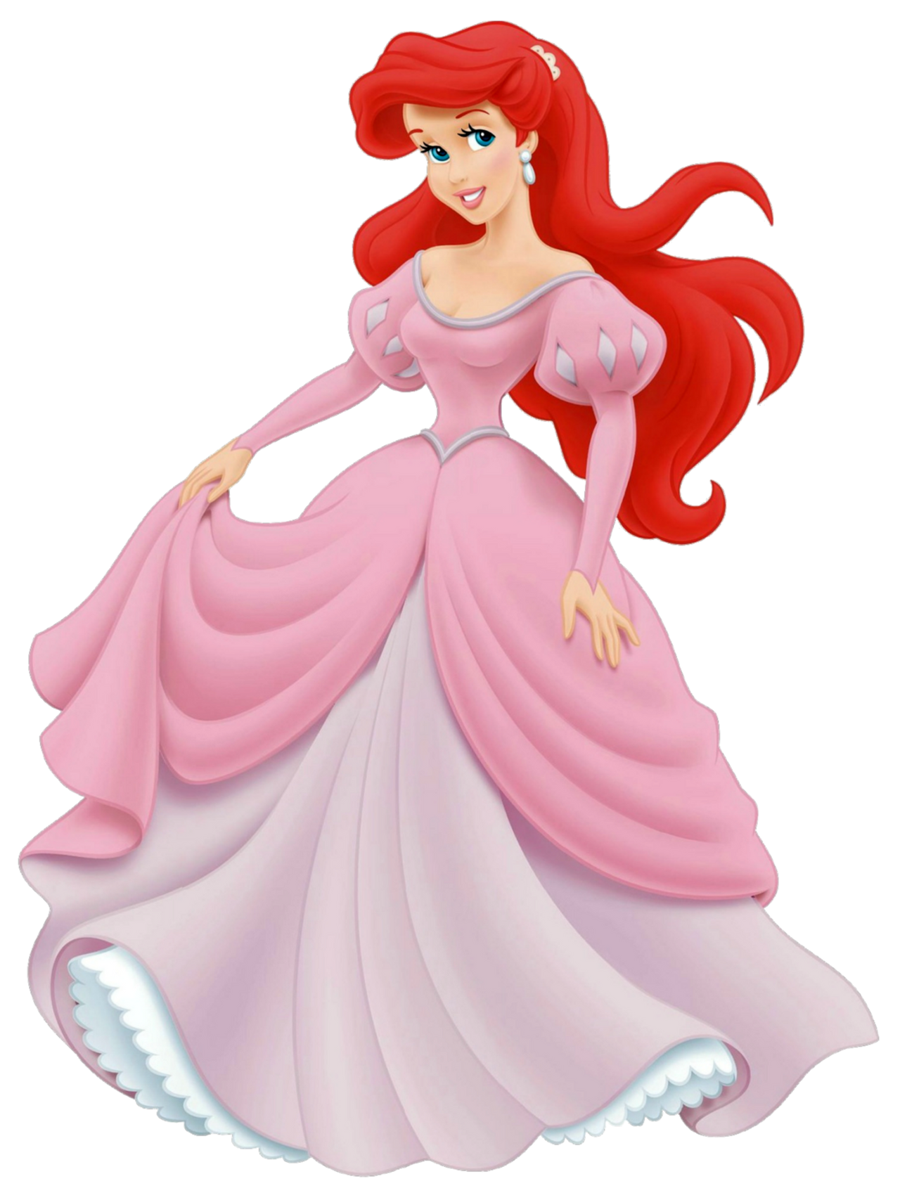 Ariel the little mermaid png Blank Meme Template