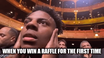 Redraw Raffle Gif Winning The Raffle - Imgflip