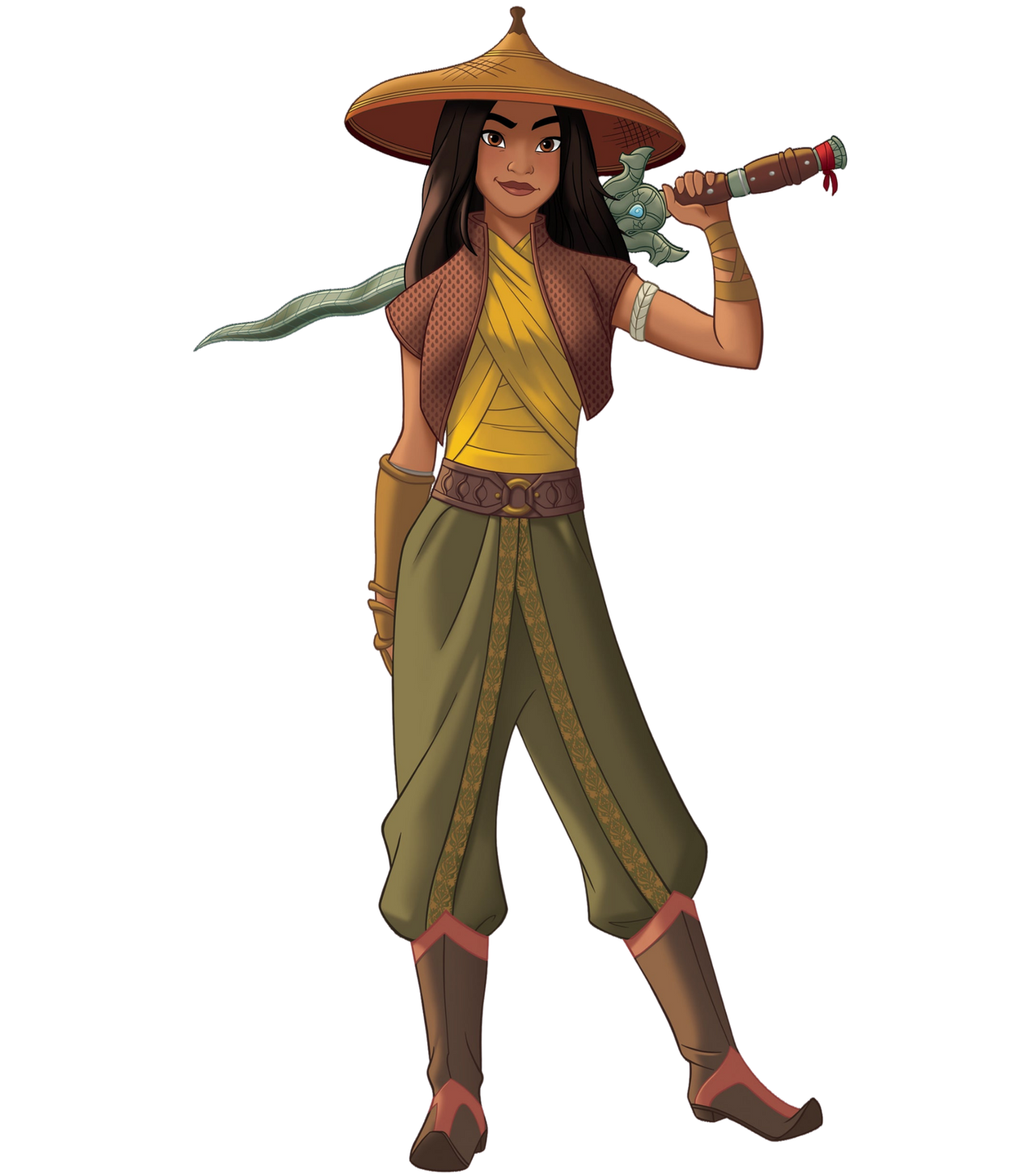 Raya and the last dragon png Blank Meme Template