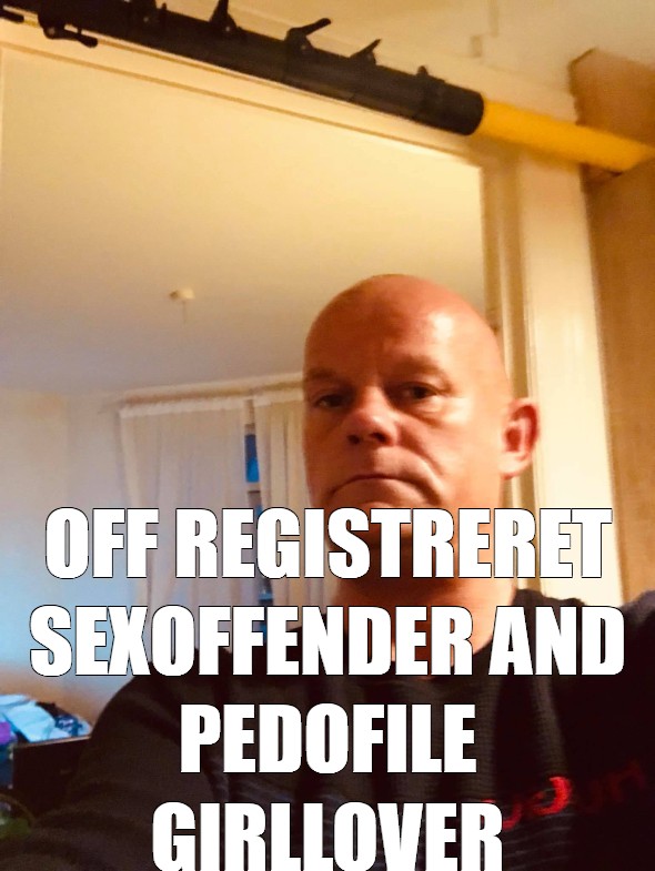 Pedofile sexoffender Henrik overgaard Blank Meme Template