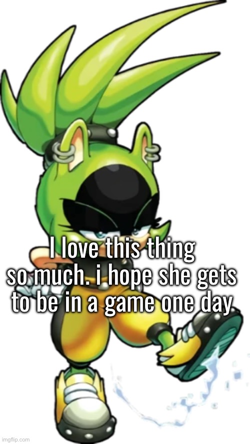 s urge!! sur ge!! hio surge!!! | I love this thing so much. i hope she gets to be in a game one day | made w/ Imgflip meme maker