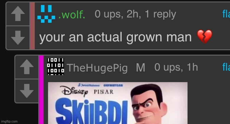 You’re an actual grown man | image tagged in you re an actual grown man | made w/ Imgflip meme maker