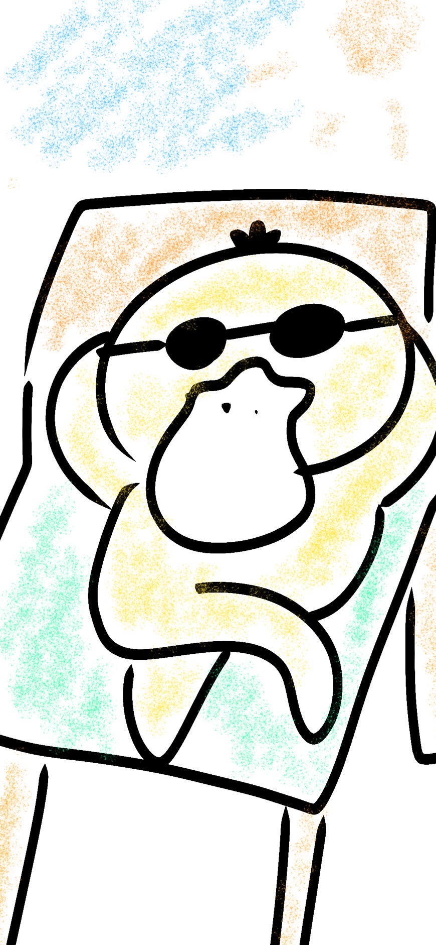 Cool Duck Blank Meme Template