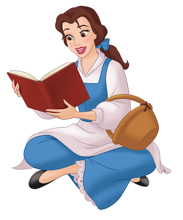 Belle beauty and the beast png Blank Meme Template