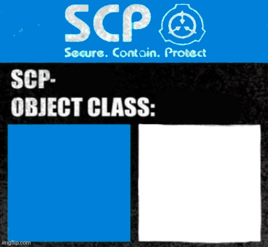 SCP EUCILD/THAUMIEL Blank Meme Template