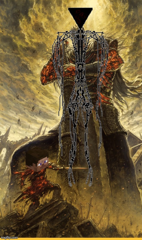 Modded meme | image tagged in boss,minecraft,mods | made w/ Imgflip meme maker