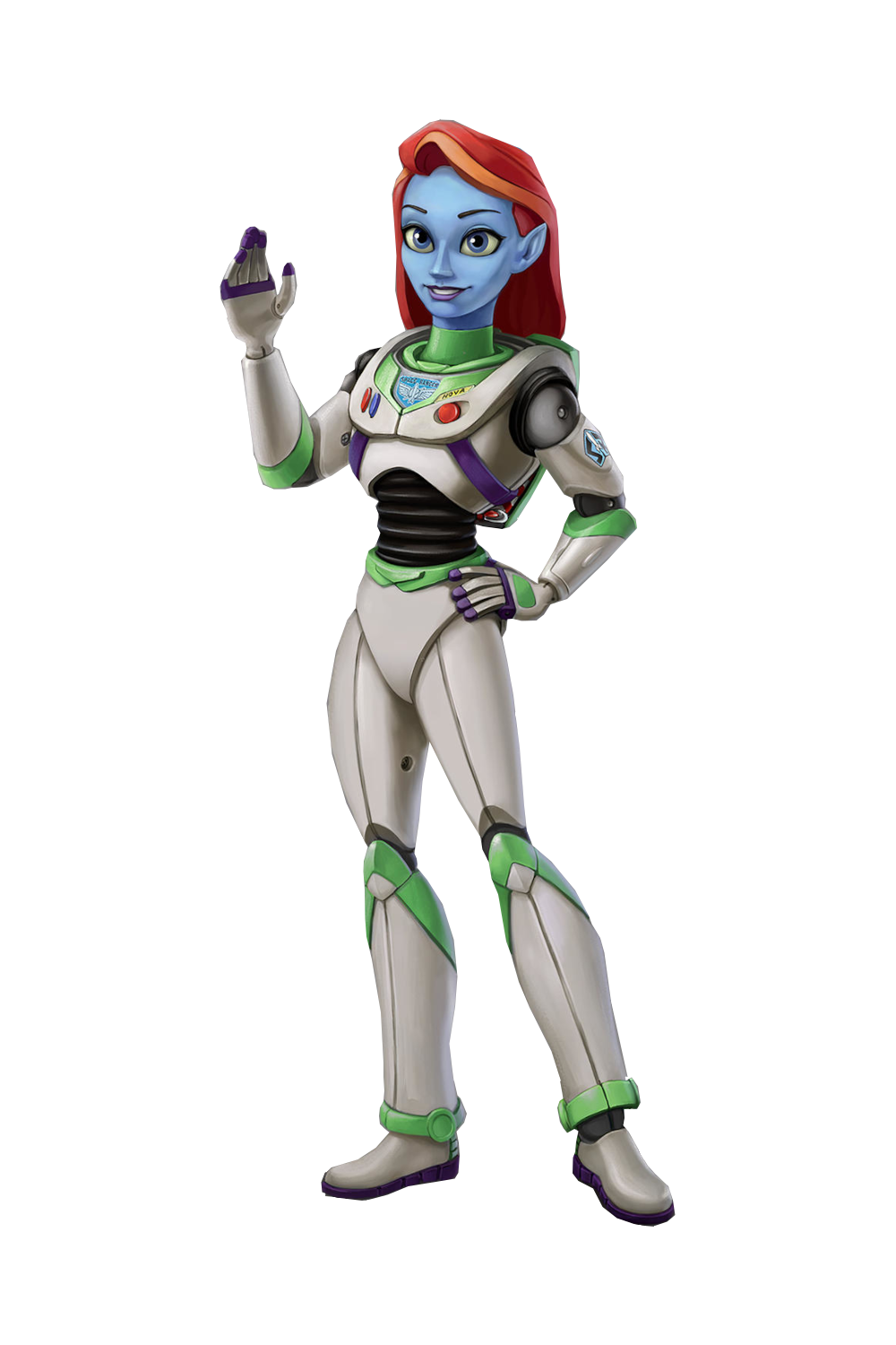 Princess Mira Nova PNG Blank Meme Template