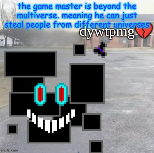 we can have alastor and captain underpants in one his shows. | the game master is beyond the multiverse. meaning he can just steal people from different universes | image tagged in do you wish to play my game | made w/ Imgflip meme maker