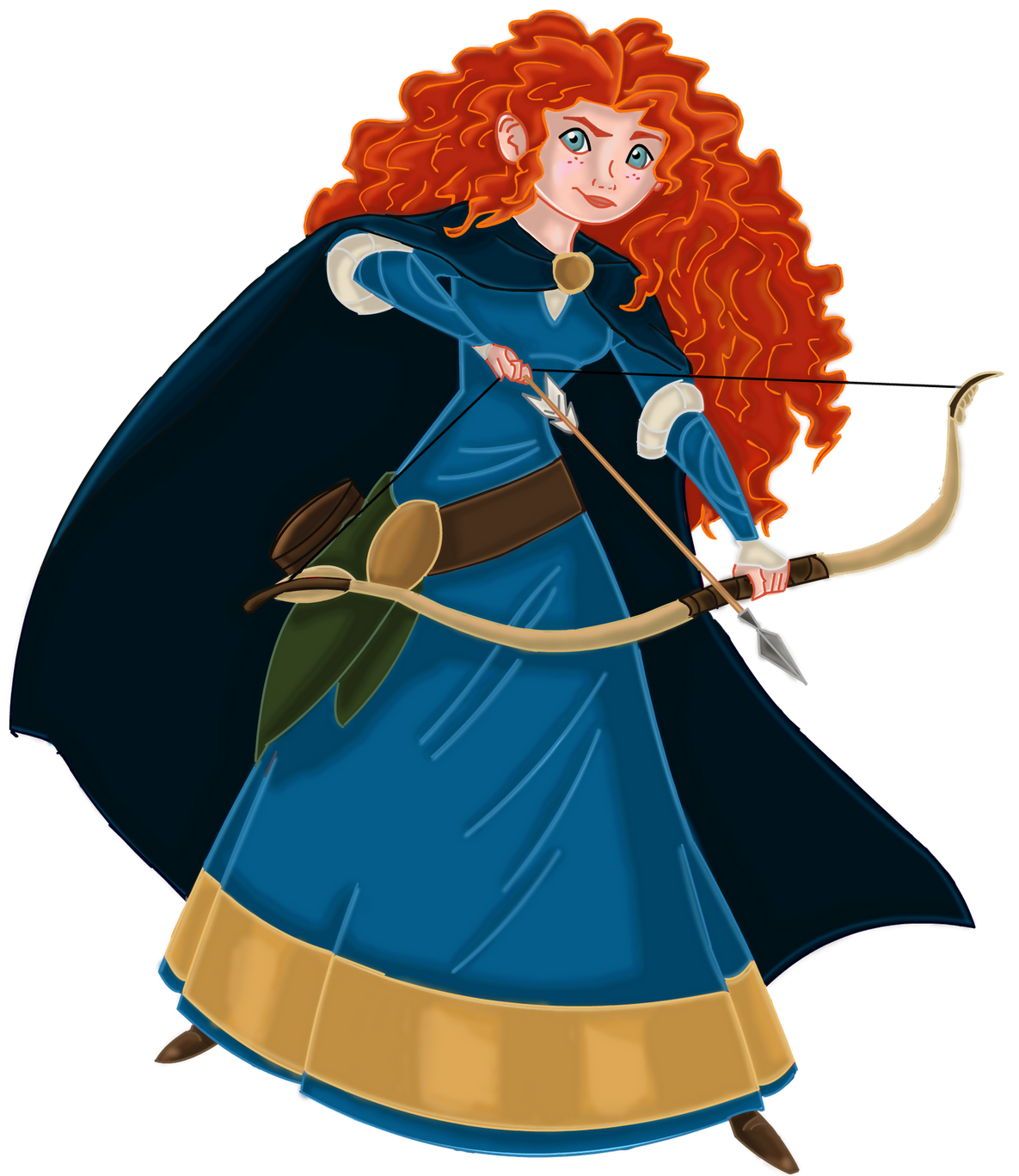 Princess Merida From Brave Blank Meme Template