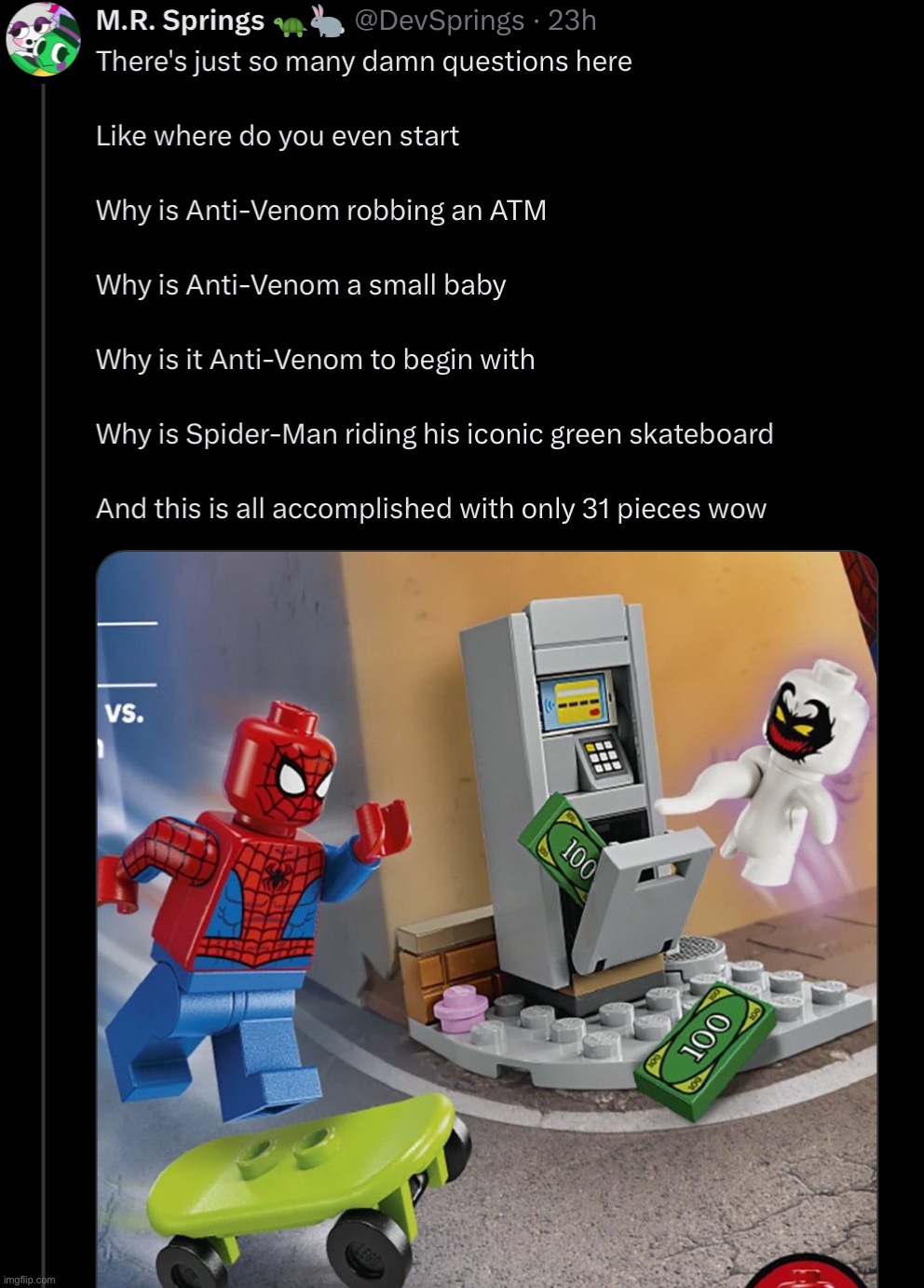 “Tomar what would you do if you saw a sperm robbing an ATM?” | made w/ Imgflip meme maker