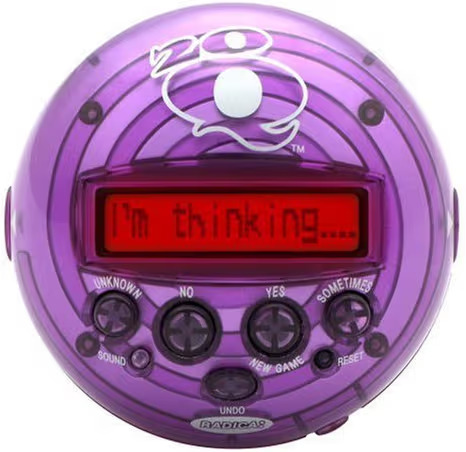 20Q guessing game Blank Meme Template