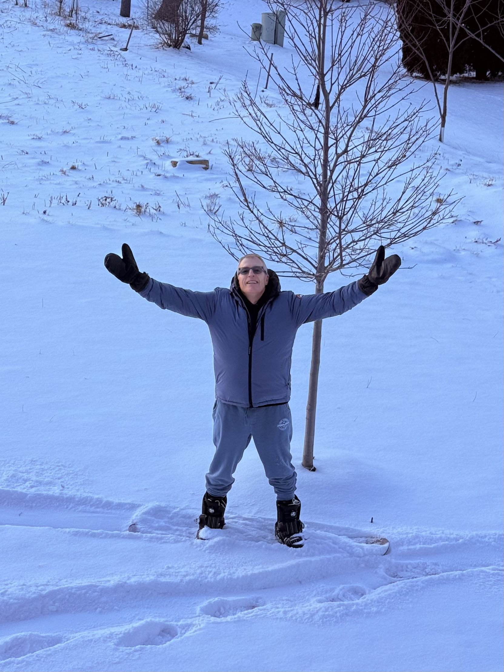 Snow Dude Blank Meme Template