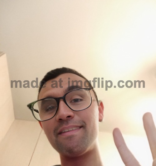 Dude imgflip watermarks now are crazy (Ignore my face) | made w/ Imgflip meme maker