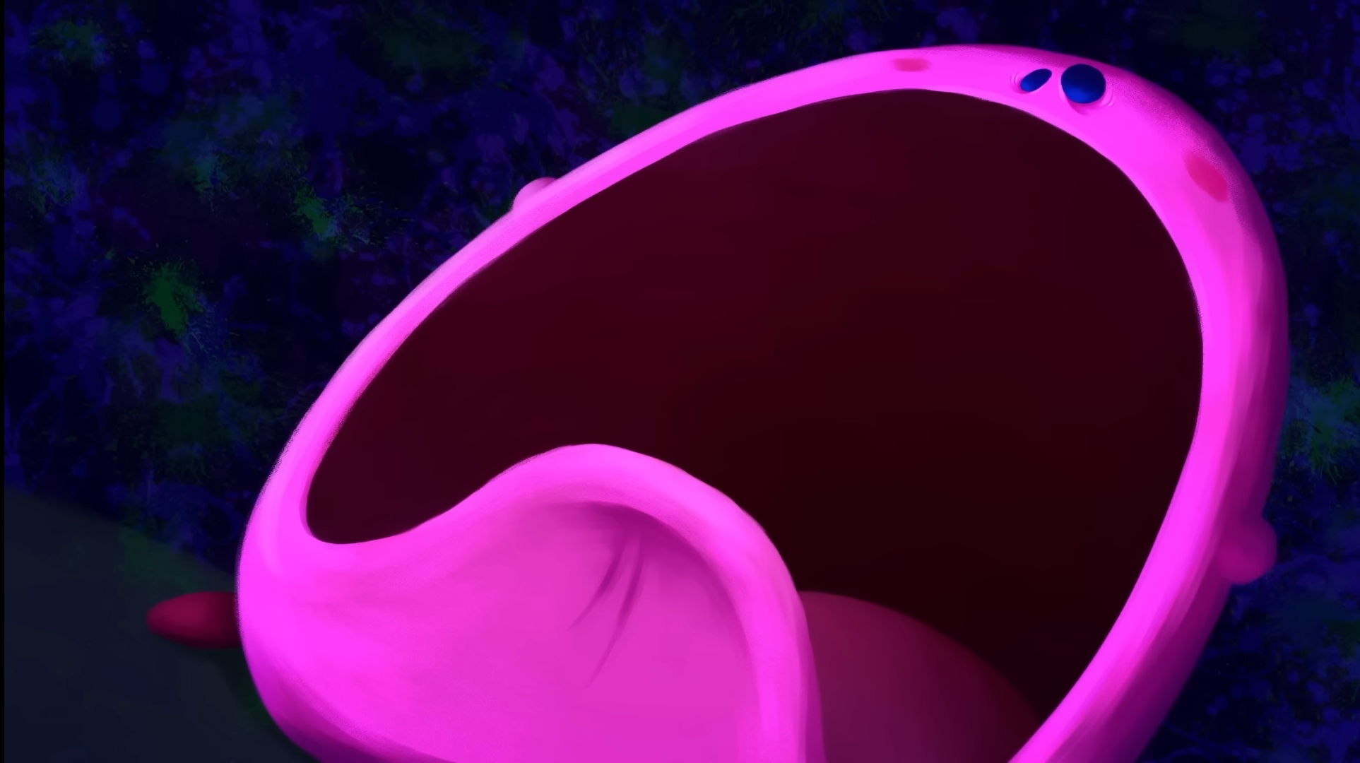 Shocked Kirby Blank Meme Template