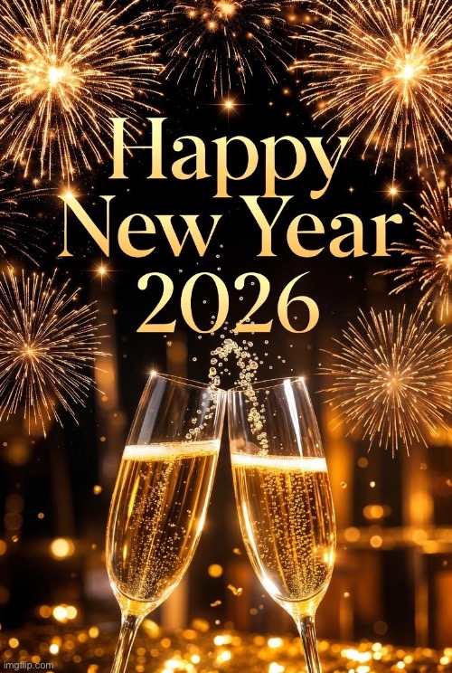 Late post ik TwT | image tagged in happy new year,happy new years,2026,happy new year 2026 | made w/ Imgflip meme maker