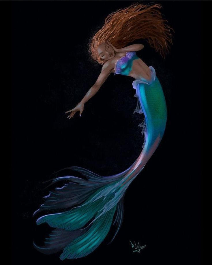 black ariel Blank Meme Template