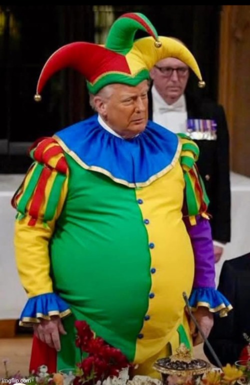 Trump clown Blank Meme Template
