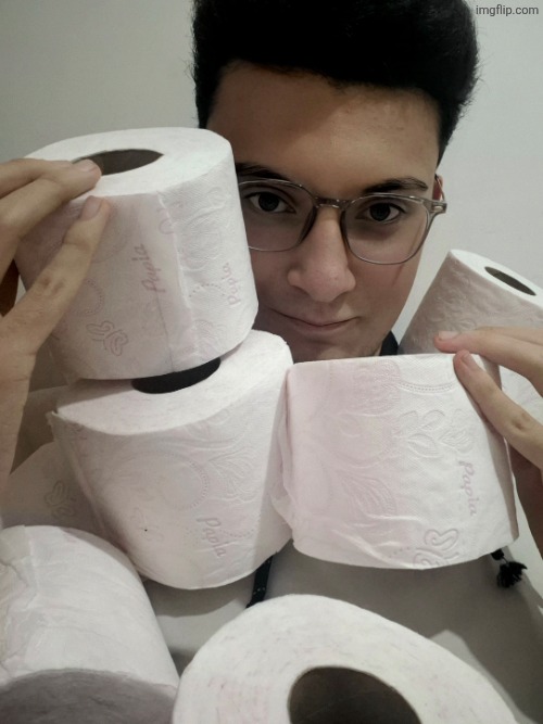 toilet paper | made w/ Imgflip meme maker