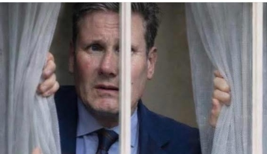 Scared Starmer Blank Meme Template