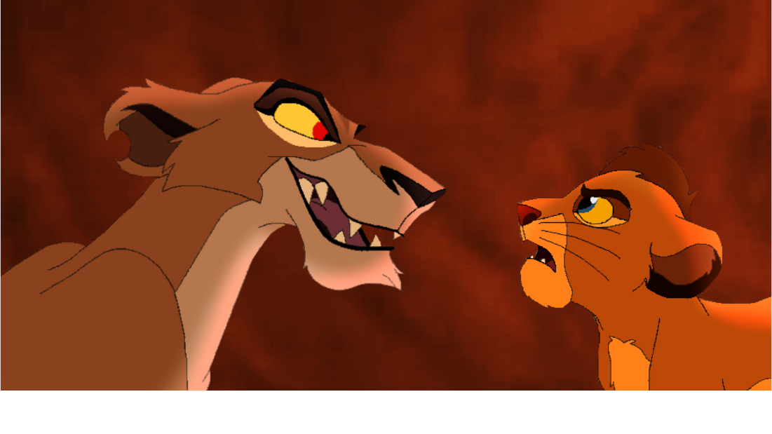 Hero/Heroine and Villain/Villainess Sings Lions Over All Blank Meme Template