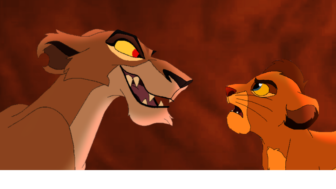 Hero/Heroine and Villain/Villainess Sings Lions Over All Blank Meme Template