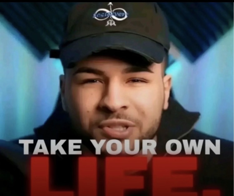 Take your own life Blank Meme Template