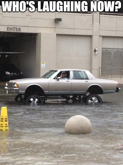 Who's Laughing Now? | WHO'S LAUGHING NOW? | image tagged in chrisjoines1 | made w/ Imgflip meme maker