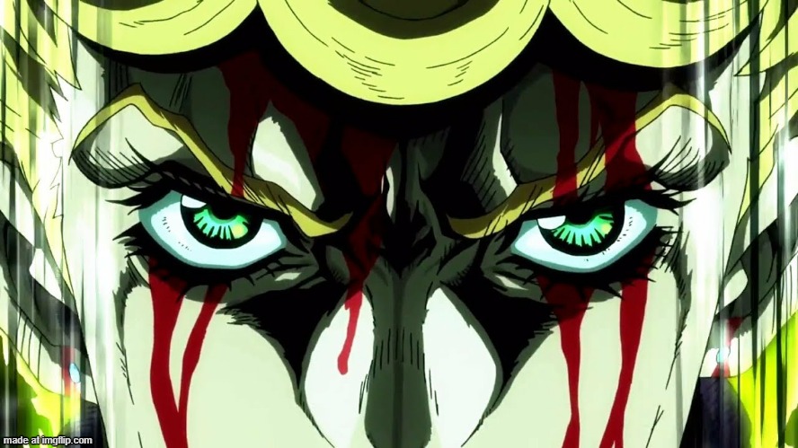 JoJo's Bizarre Adventure Giorno Giovanna 7 Page MUDA | image tagged in jojo's bizarre adventure giorno giovanna 7 page muda | made w/ Imgflip meme maker