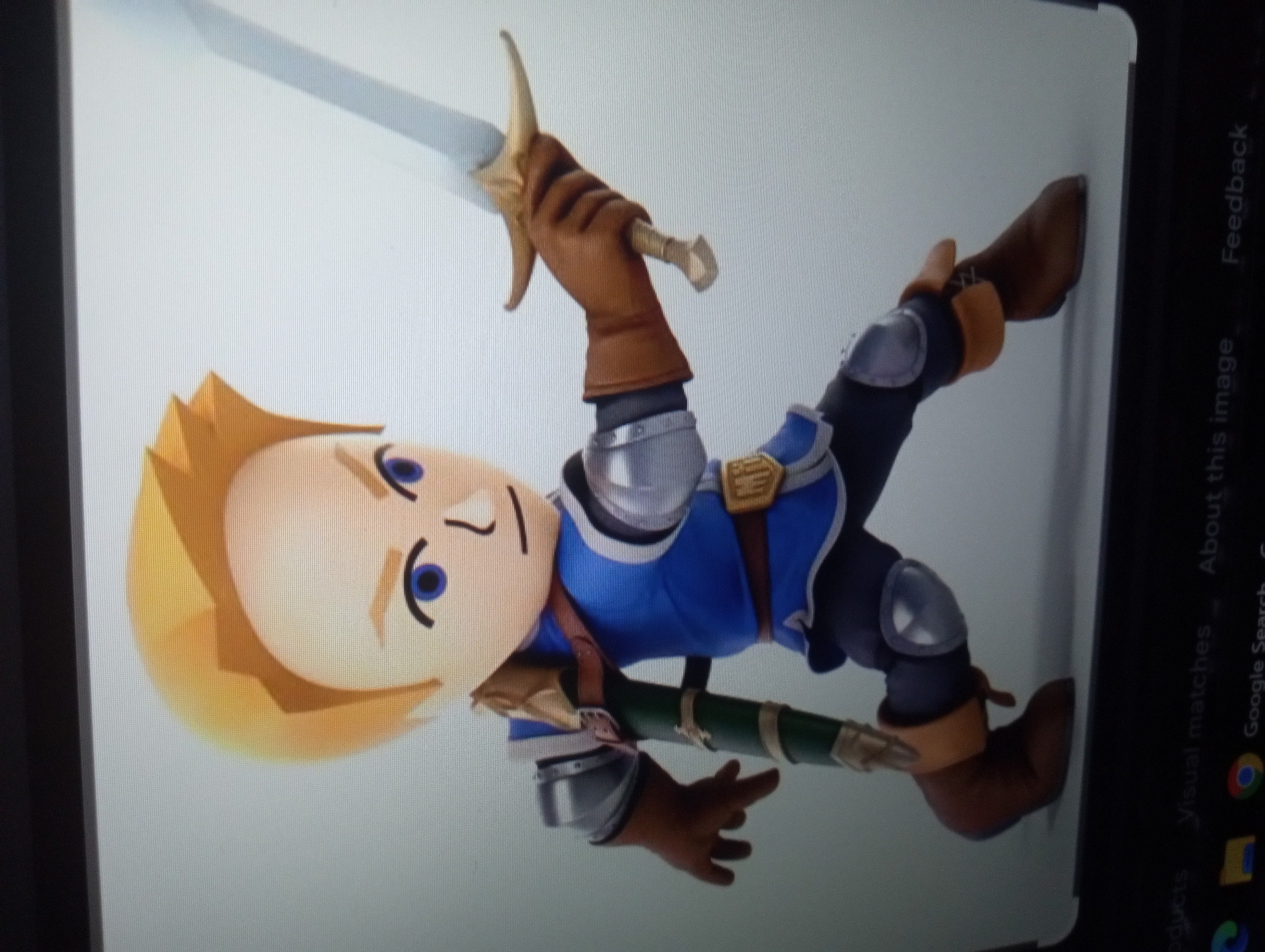 Mii Swordfighter Blank Meme Template