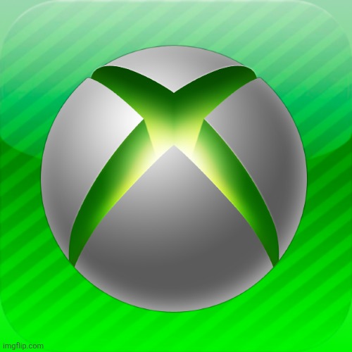 Xbox app icon frutiger aero | image tagged in 2000s,fun | made w/ Imgflip meme maker