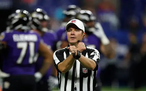 Personal foul NFL referee Blank Meme Template