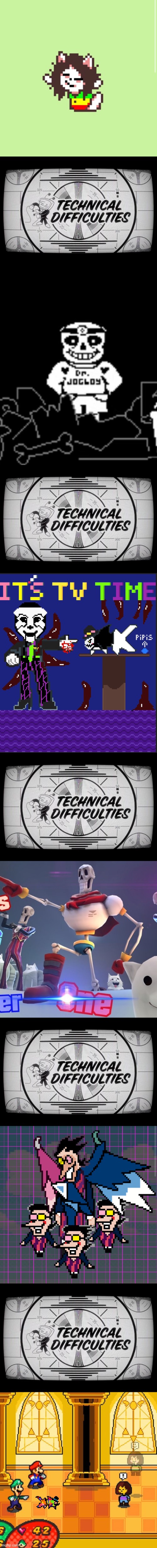 How Mask views his timeline | image tagged in technical difficulties | made w/ Imgflip meme maker