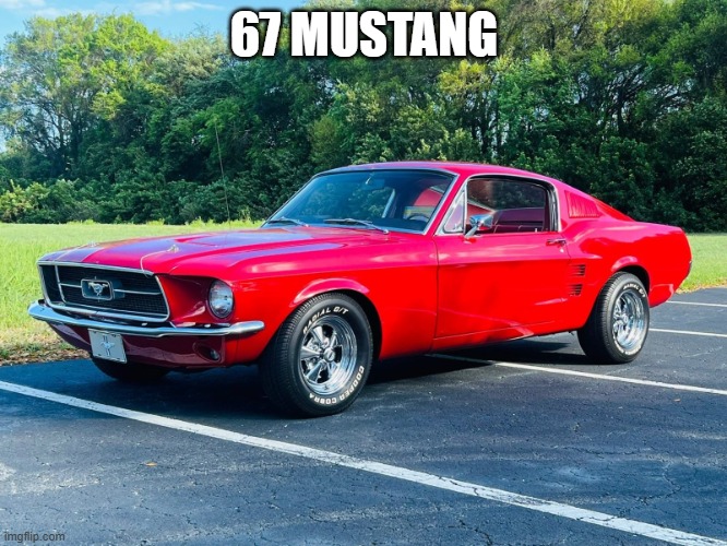 1967 Ford Mustang | 67 MUSTANG | image tagged in 1967 ford mustang | made w/ Imgflip meme maker